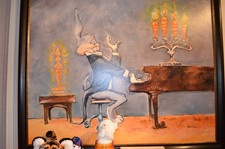 Bugs Bunny at the Piano 2001 last hand-signed Chuck Jones Artist Proof AP 31