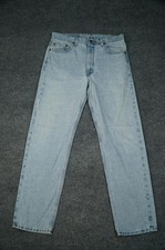 Vintage Levis 505 Jeans Mens 36x32 Fits 33x31 Regular Fit Straight Leg 90s USA