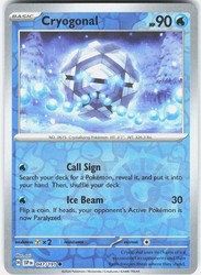 Cryogonal 047/191 Surging Sparks Reverse Holo