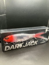 2507Db06 Drt Fish Arrow Dirt Jack Clear Red Head