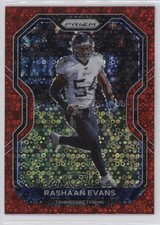 2020 Panini Prizm No Huddle Red Prizm 38/50 Rashaan Evans #107 0q3