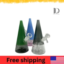 7″ Assorted Cone Shape Glassware – Thick & Compact Water Pipe