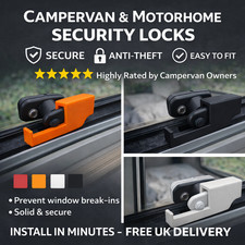 Campervan Caravan Window Security Lock - ULTRA STRONG! - Seitz - Polyplastic