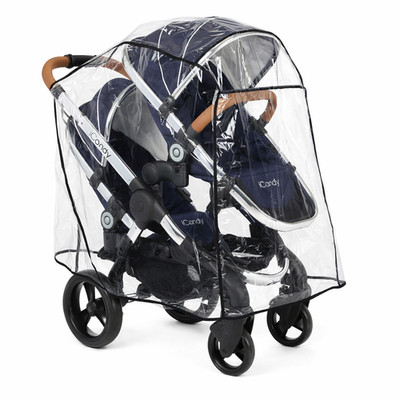 Regenschutz für das iCandy Peach Blossom Tandem, Made in UK, Supersoft PVC