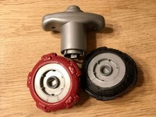 Set:2 Kampfkreisel m. Launcher Starter Spielzeug Oldschool ohne Schnickschnack