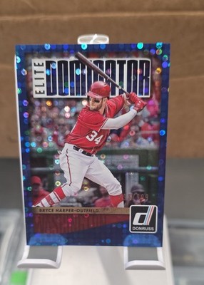 2016 Panini Donruss - Elite Dominator Bryce Harper #ED8 /999