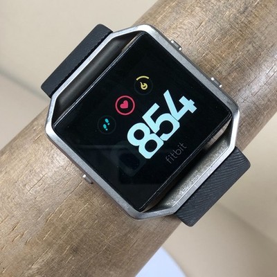 Fitbit Blaze Unisex Adults Black GPS Health & Fitness Tracker 41mm Watch 7 1/4''