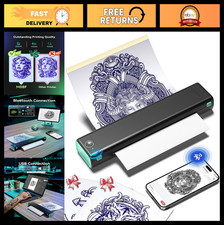 Portable Wireless Tattoo Stencil Printer - Bluetooth Thermal Printer, M08F Model