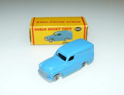Vintage Dublo Dinky Toys - Commer Van, #063 Near Mint, Original Box