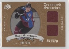 2008 Upper Deck Artifacts Treasured Swatches Dual /199 Paul Stastny #TSD-PS je2