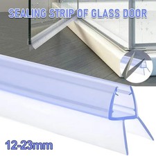 2 pcs Bath Shower Strip Seal for Screens or Doors fits 4-6mm Glass Seals Gaps UK