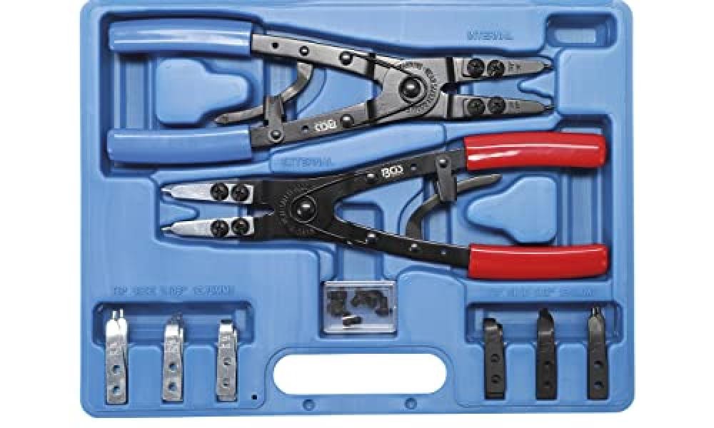 Set 10 Pinze per Anelli Elastici Seeger NUO: Addio Stress in Officina