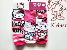 Kindersocken Socken Hello Kitty 3 Paar 23/26 27/30 31/34