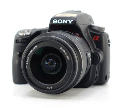 Sony Alpha SLT-A35 16MP Digital SLR Camera - SAM 18-55mm Shutter 2201