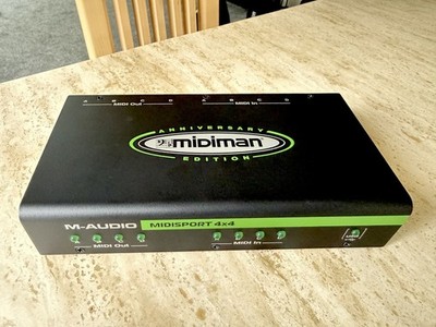 M-Audio MIDISport 4X4 Anniversary Edition 4-in/4-out MIDI - TOP ZUSTAND