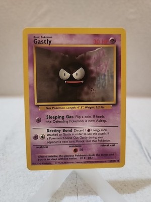 Pokémon Gastly 050/102 Base Set Regular