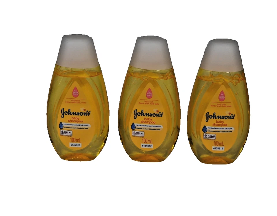 Paquete de 3 champú Johnson’s Baby 100 ml fórmula suave No More Tears - caducidad 03/2028 Foto 3 de 4