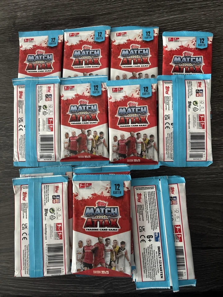 Topps Match Attax Bundesliga 24/25 Trading Card Game 36 Booster + 1 Gratis - Bild 3 von 3