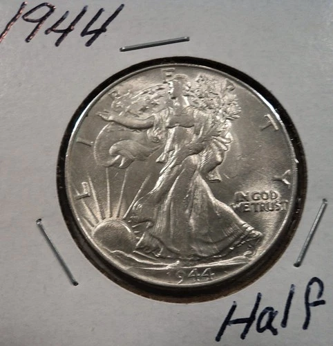 1944 Walking Liberty Silver Half Dollar AU