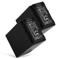 2X Akku FüR Sony HDR-PJ540E HDR-CX900E HDR-XR550 NEX-VG900 (3300Mah) Ersatzakku