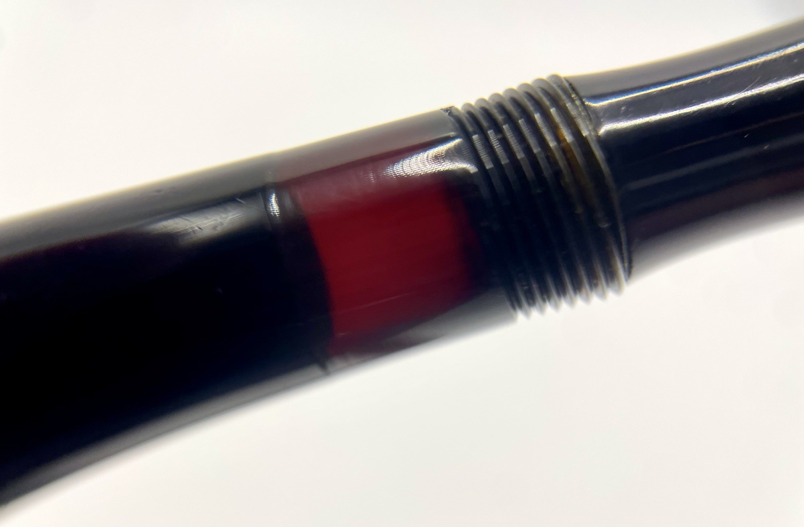 Rare 1950's MINT MONTBLANC 242 G Celluloid Fountain Pen- 14k M Nib-Restored