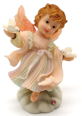 Loving Thoughts Cherubim Brittany #62475 ''Spread your Wings and Fly'' 1997 Roman
