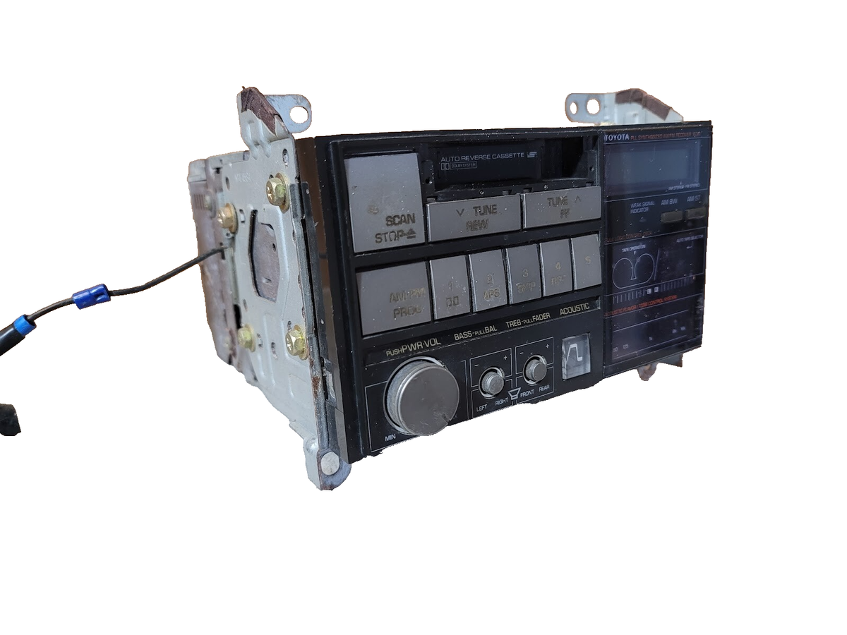 1987 Toyota Supra Mk3 MKIII OEM Factory Radio Cassette Player