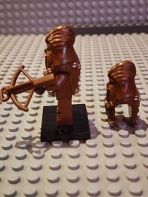 LEGO: Wookie Warrior  &   Head Piece-From Set 7258 (2005) - RETIRED! 