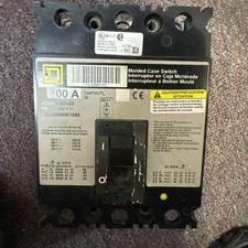 Square D FHL36000M1586 100 Amps 600V Molded Case Switch
