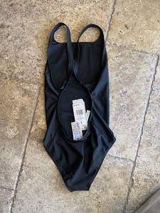 Costume da bagno Adidas Youth taglia L nero pezzo unico