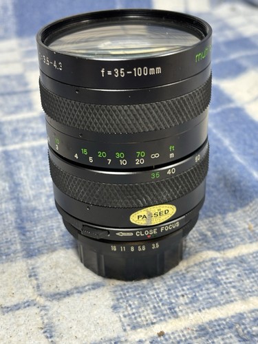 CHINON MANUAL FOCUS MACRO & ZOOM LENS 35-100mm 1:3.5-4.3 - Picture 4 of 13