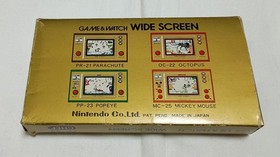 Nintendo Game ＆ Watch Chef Boxed Japan