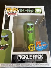 Funko Pop! Vinilo: Rick and Morty - Pickle Rick (brilla en la oscuridad) - Diamante...