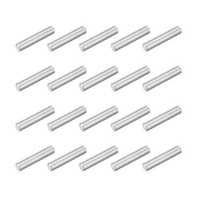 80Pcs M2.5x12mm 304 Stainless Steel Dowel Pin, Cylindrical Shelf Support Peg Pin