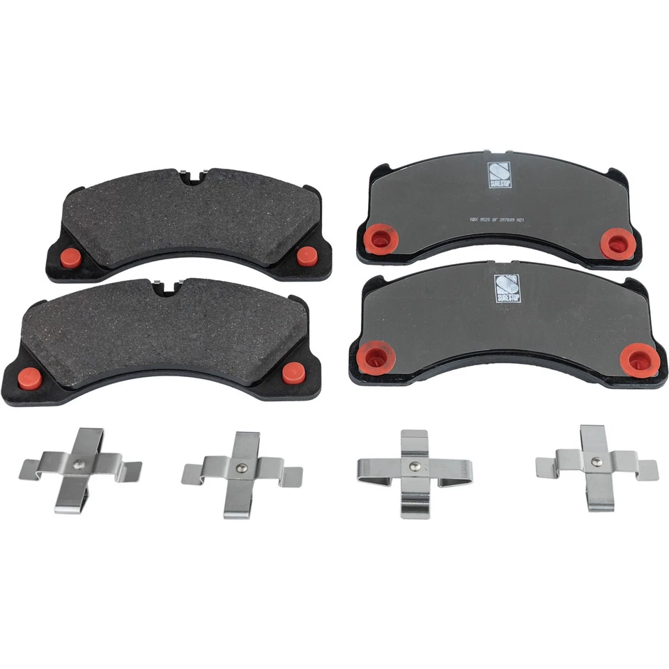 Juego de pastillas de freno delanteras y traseras NAO para disco trasero Porsche Panamera 330 mm 2010-2020 Foto 2 de 4