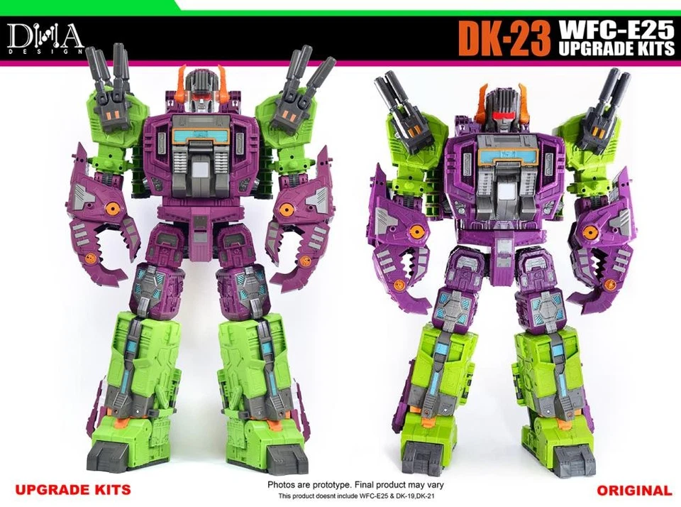 DK-23 Upgrade Kit for Transformers WFC: Earthrise WFC-E25 Titan Scorponok | Dna - Image 3 of 4