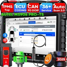 Autel MaxiSys MS906 Pro-TS Scanner, MS906PRO-TS Scan Tool Upgrade of MP900TS