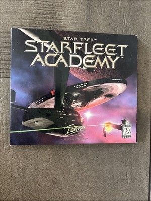 Star Trek Starfleet Academy PC Big Box CD-ROM Sci-Fi Simulation Video Game