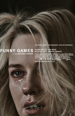 Funny Games movie poster - 11 x 17 inches - Naomi Watts