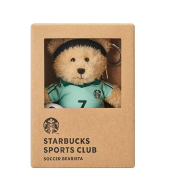【韓国スタバ】SPORTS CLUB★Weightlifting Bearista Keychain 韓国スタバ】SPORTS CLUB☆Weightlifting Bearista Keychain