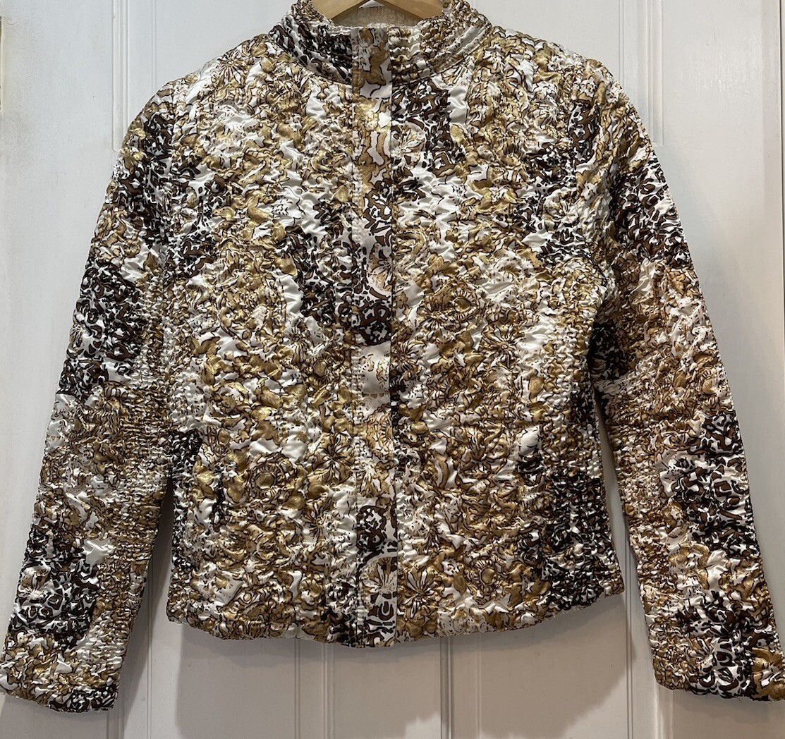 Ruby Rd. Petite Neutral Multicolor Polyester Full… - image 1