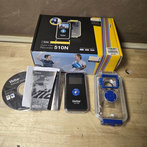 Vivitar DVR 510N digitaler Nachtsicht-Video-Camcorder (schwarz) offene Verpackung