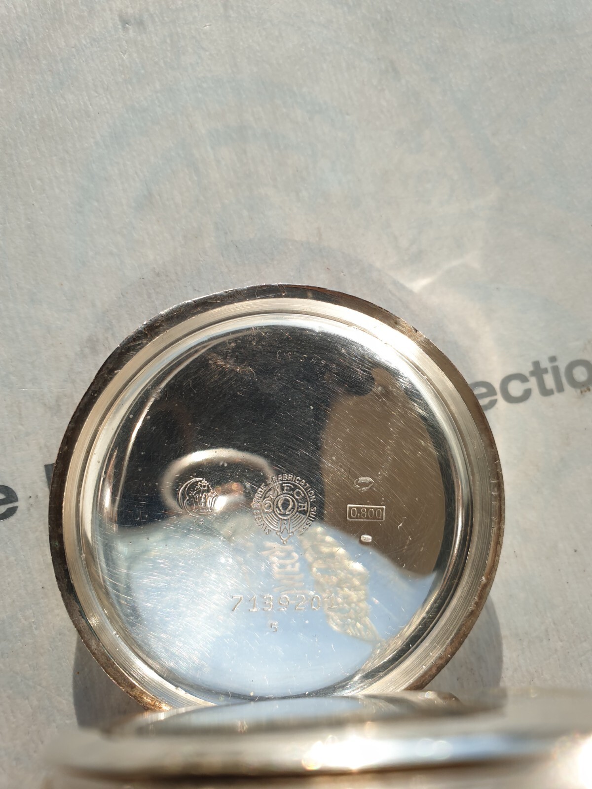 Antique Silver 24 Hours Omega Pocket Watch eBay