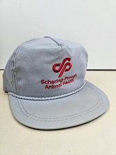 Vintage USA MADE K Products Schering Plough Farm Animal Health Trucker Hat Cap