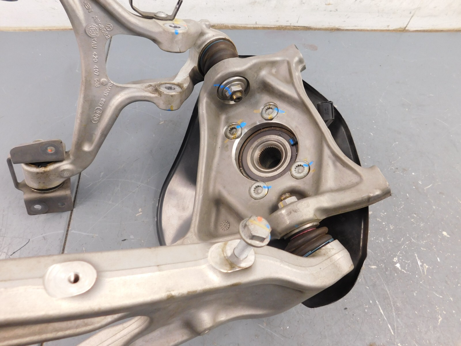 2013 Lamborghini Gallardo LP570-4 Superleggera RF Hub Control Arms #3617 X8