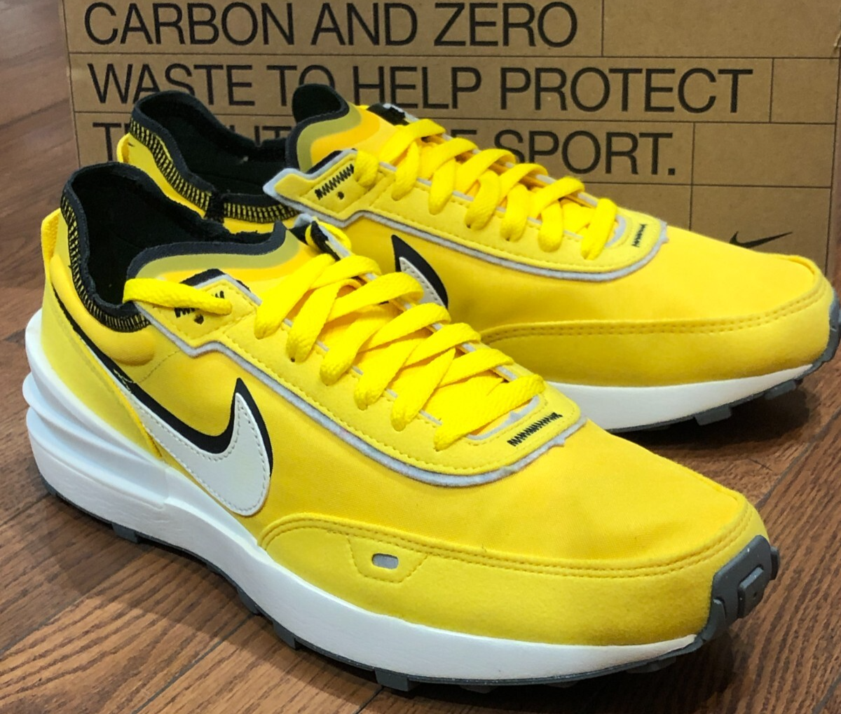 NEW* Men Nike WAFFLE ONE SE TOUR YELLOW/SAIL (DO9782 700), Sz 8.5