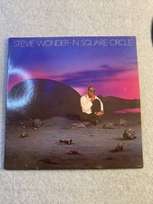 Stevie Wonder In Square Circle LP 1985 Tamla 6134TL Gatefold With Booklet