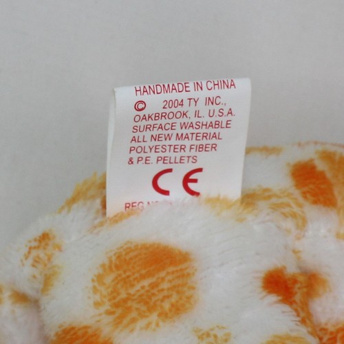 Gorro de peluche Alani TY Bear bebé del mes 2004 sin etiqueta - Imagen 13 de 13
