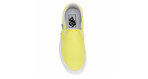 solid yellow vans