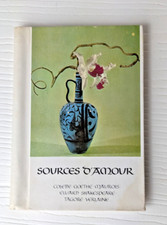 mini book sources of Affection Words of Joy & Love 1966 in French